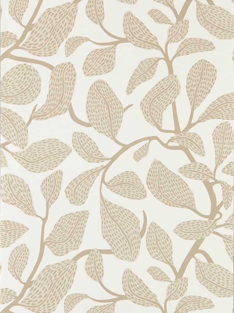 Scion Natural Sweet Bay Oakham 10M Wallpaper - Image 2 of 2 Scion Natural Sweet Bay Oakham 10M Wallpaper - Image 2 of 2
