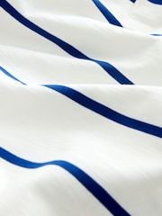 Blue/White Stripe Rugby Shirt - Image 6 of 7