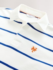 Blue/White Stripe Rugby Shirt - Image 7 of 7