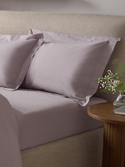 Set of 2 Lilac Purple Cotton Rich Pillowcases - Image 3 of 5