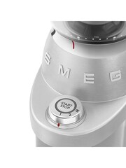 Smeg Stainless Steel 50s Style Mini Pro Coffee Grinder - Image 4 of 7