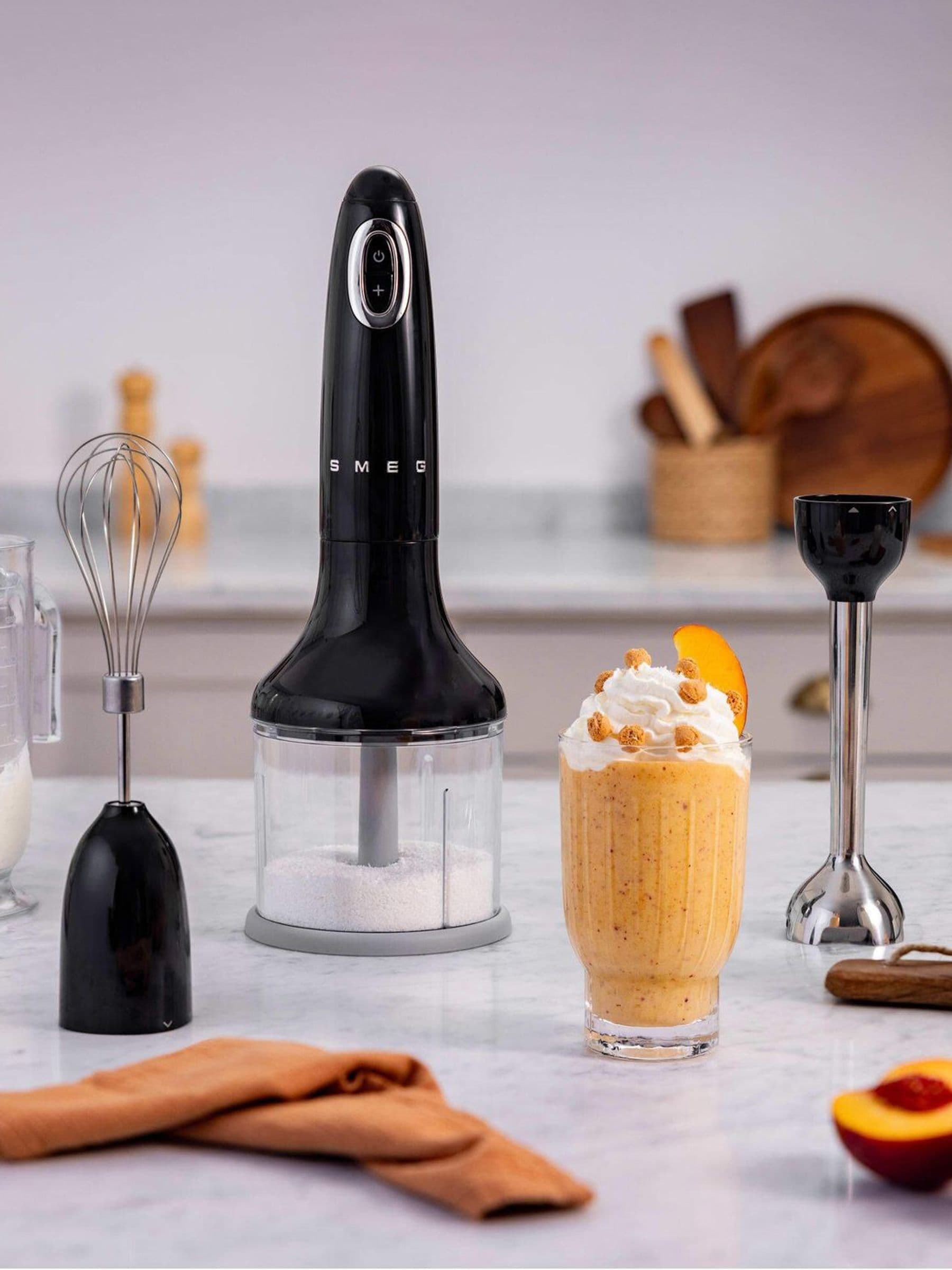 Smeg  Hand Blender With Accessories In Black - Medium - Image 16