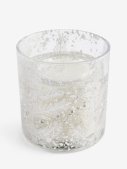 Festive Spice Silver Glam 1 Wick Light Up Candle - Image 6 of 6
