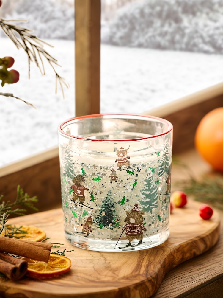 Hamish Festive Spice Red 1 Wick Light Up Candle - Image 2 of 4 Hamish Festive Spice Red 1 Wick Light Up Candle - Image 2 of 4