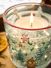 Hamish Festive Spice Red 1 Wick Light Up Candle - Image 3 of 4