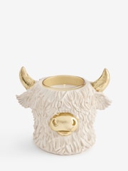 White Lord Hamish of Glen Glam Gold Resin Candle Candle - Image 4 of 4