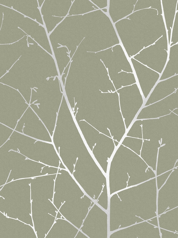 Graham & Brown Sage Boreas 10M Wallpaper - Image 2 of 3 Graham & Brown Sage Boreas 10M Wallpaper - Image 2 of 3