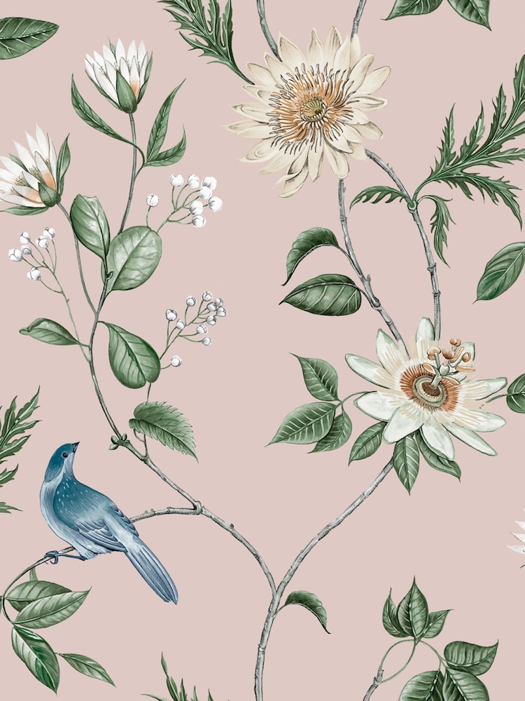 Graham & Brown Blush Nuit 10M Wallpaper - Image 2 of 3 Graham & Brown Blush Nuit 10M Wallpaper - Image 2 of 3
