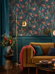 Graham & Brown Midnight Tigerlily 10M Wallpaper - Image 1 of 5