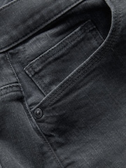 Noir - Slim Fit (Slim Fit) - Jean Shorts extensibles - Image 7 de 7