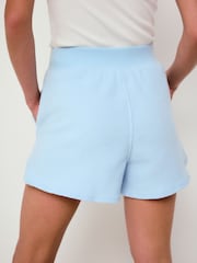 Blue Towelling Shorts - Image 4 of 8