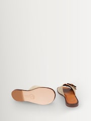 Penelope Chilvers Camel Biarritz Buckle Sandals - Image 3 of 4