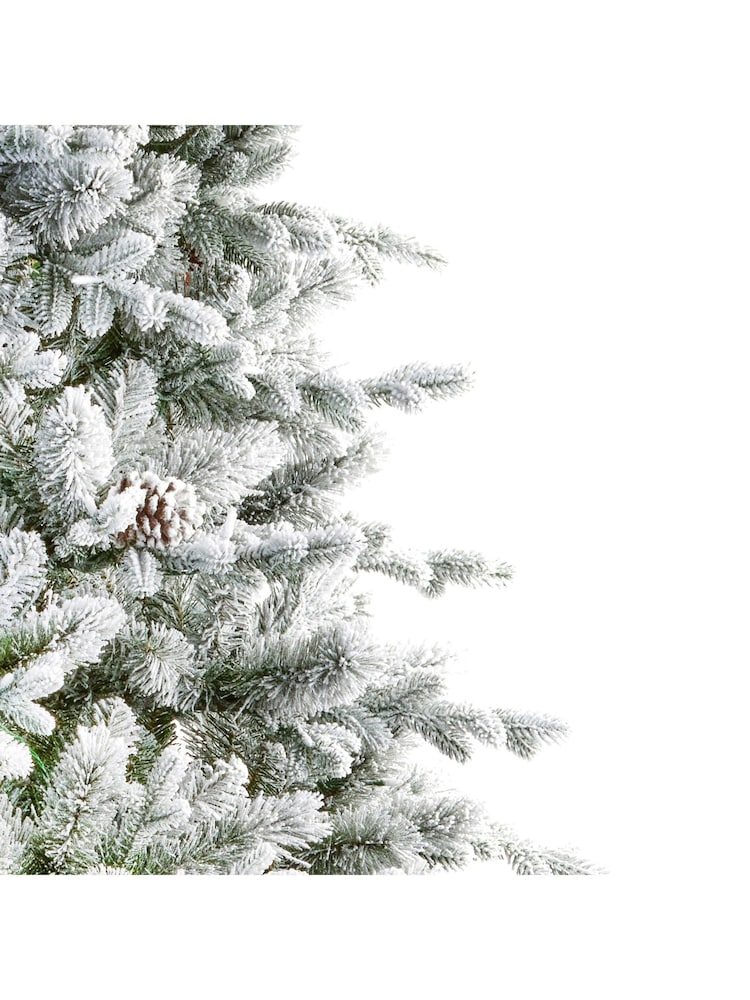Premier Decorations Ltd 6.5ft Snowy Dorchester Pine Christmas Tree - Image 2 of 5
