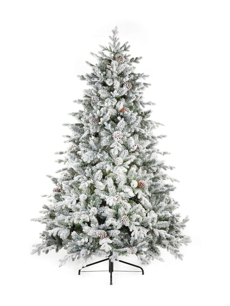 Premier Decorations Ltd 6.5ft Snowy Dorchester Pine Christmas Tree - Image 5 of 5