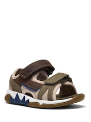 Clarks Brown Spiney Spirit Toddler Sandals - Image 3 of 7