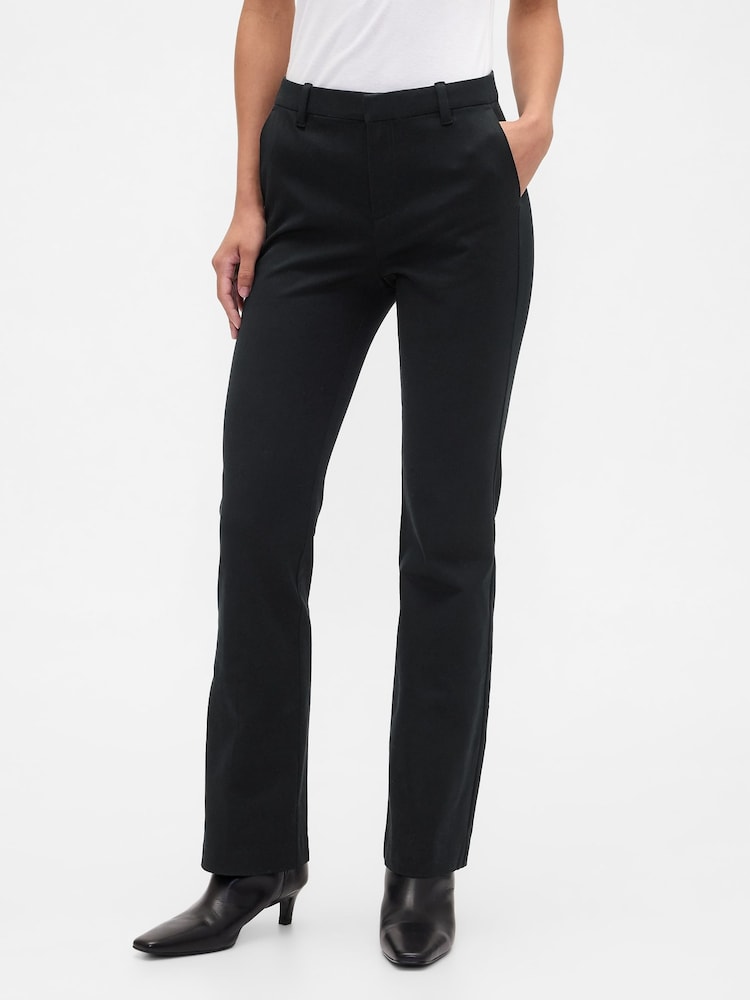 Gap Black Boot Trousers in Bi-Stretch - Image 1 of 4 Gap Black Boot Trousers in Bi-Stretch - Image 1 of 4