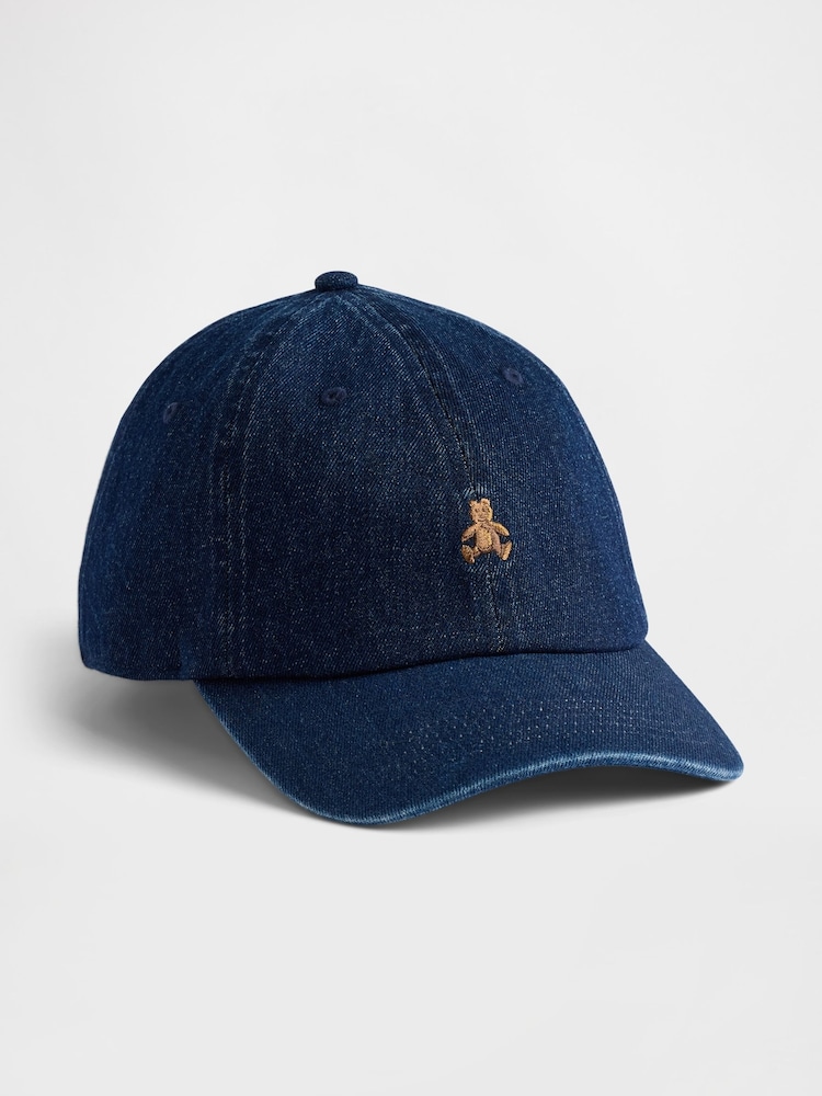 Gap Blue Denim Brannan Bear Baseball Hat - Image 1 of 1