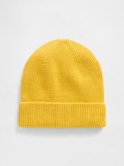 Gap Yellow Ribbed Beanie - Image 1 of 1