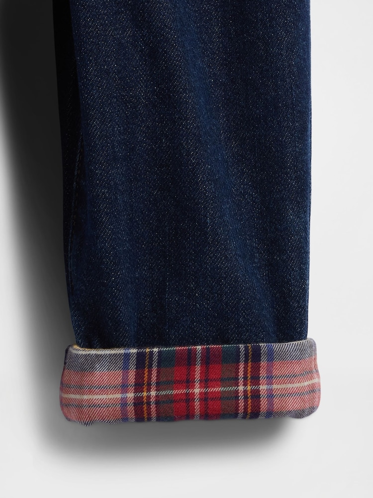 Gap Red Check Flannel and Denim Outfit Top & Shorts Set (0-24mths) - Image 3 of 3 Gap Red Check Flannel and Denim Outfit Top & Shorts Set (0-24mths) - Image 3 of 3