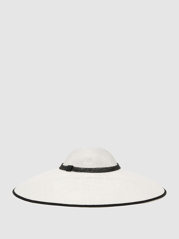 Reiss Edie Strohhut mit breiter Krempe - Bild 2 von 6