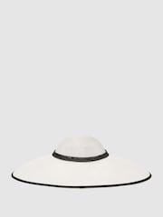 Reiss Edie Strohhut mit breiter Krempe - Bild 3 von 6