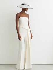 Reiss Edie Strohhut mit breiter Krempe - Bild 5 von 6