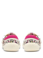 Clarks Natural Briley Way Toddler Canvas Shoes - Image 4 of 6