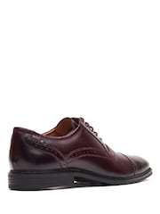 Base London Red Ascot Toe Cap Oxford Shoe - Image 5 of 7