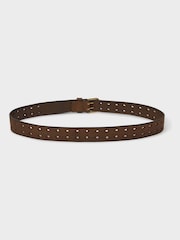 Osprey London The Neverending Double Leather Brown Belt - Image 2 of 2