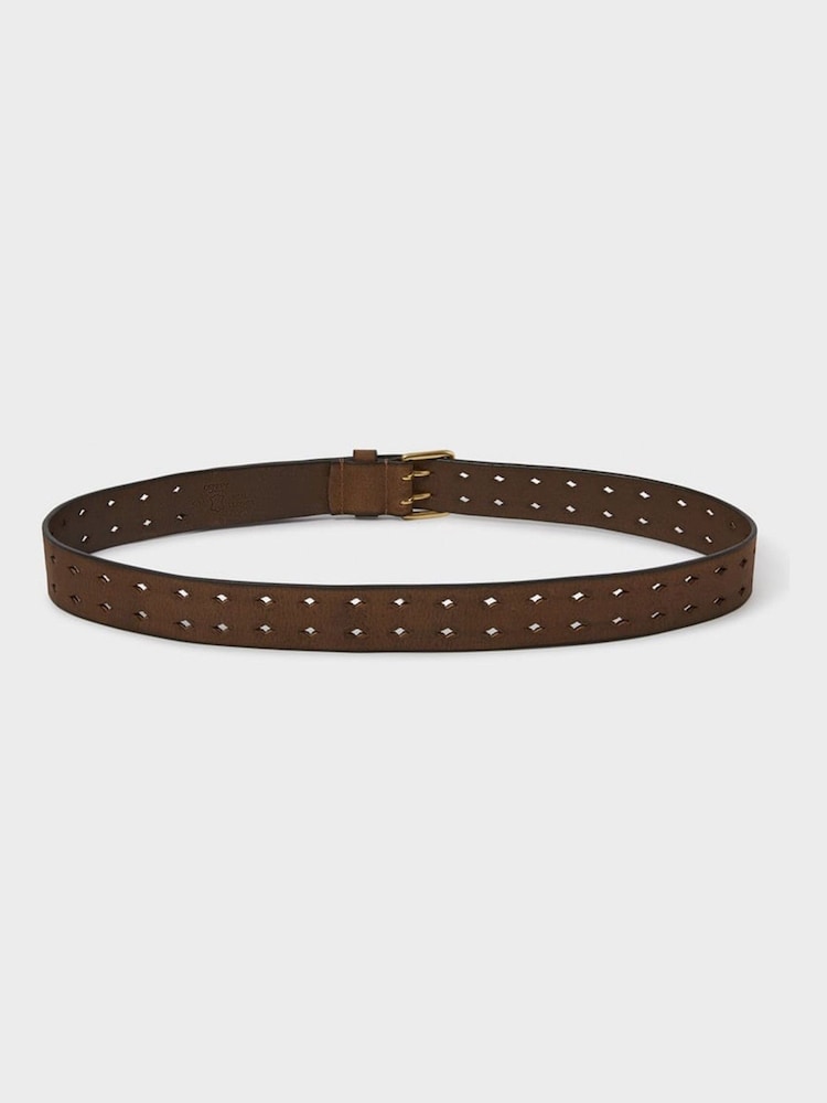 Osprey London The Neverending Double Leather Brown Belt - Image 2 of 2 Osprey London The Neverending Double Leather Brown Belt - Image 2 of 2