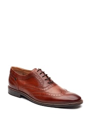 Base London Brown Clarence Brougue Shoe - Image 3 of 4