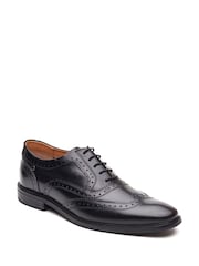 Base London Black Clarence Brougue Shoe - Image 3 of 4