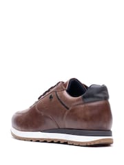 Brun - Baskets Base London Lancaster - Image 3 de 4