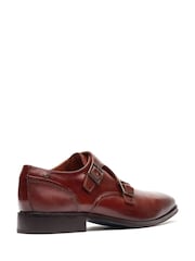 Base London Brown Cleric Double Monk Shoe - Image 5 of 7