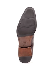 Base London Brown Dome Lace Up Shoe - Image 4 of 4