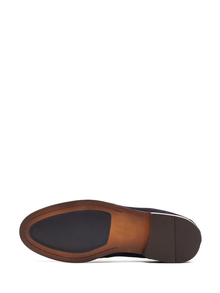 Base London Blue Slate Penny Loafer - Image 4 of 4 Base London Blue Slate Penny Loafer - Image 4 of 4