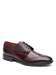 Base London Brown Steeple Brogue Shoe - Image 6 of 7