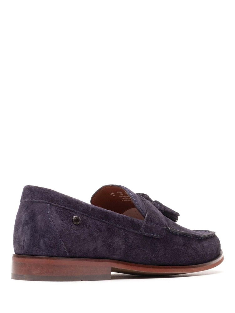 Base London Blue Flint Tassle Loafer - Image 2 of 4 Base London Blue Flint Tassle Loafer - Image 2 of 4