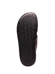 Base London Black Drift Cross Strap Sandal - Image 4 of 5