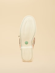 Joules X Chatham Ditsy Jetty Deck Shoes - Image 4 of 6