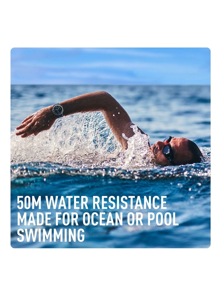 Reflex Active Blue Sea Venture 50m Swim-Safe AMOLED GPS Strap Smart Watch - Image 2 of 5