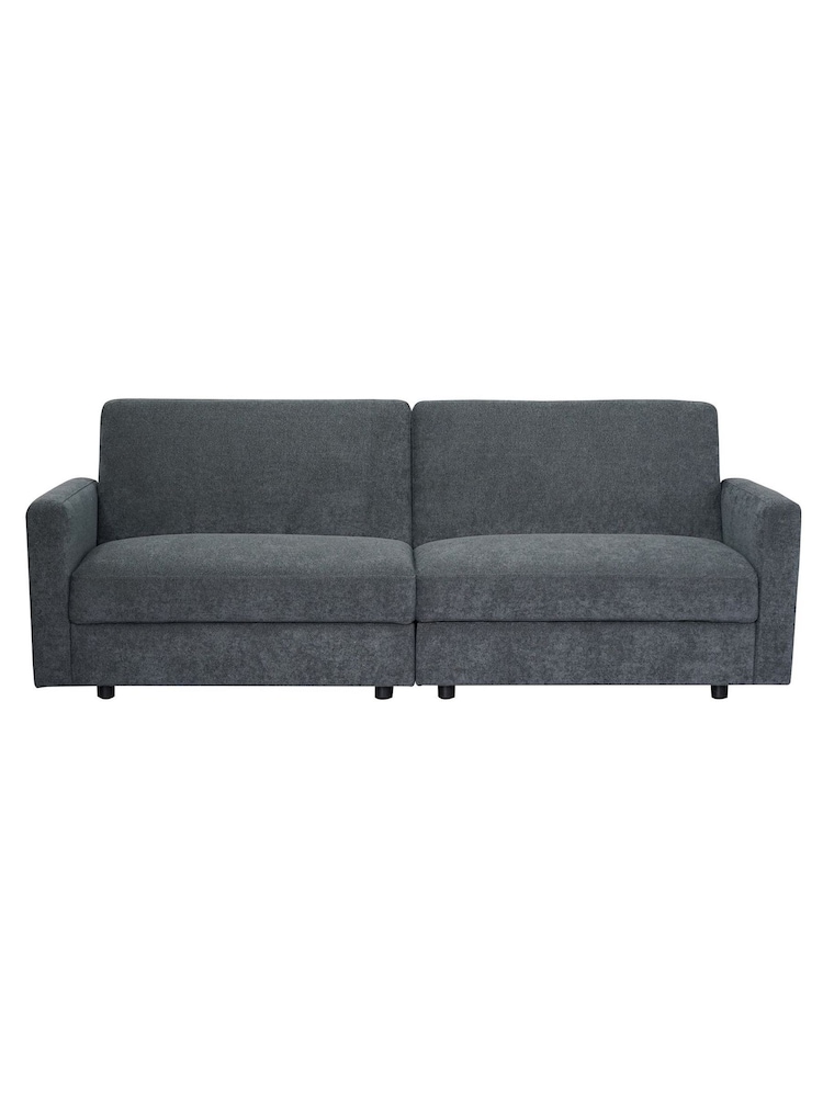 Aspire Furniture Charcoal Vault Sofa Bed with Dual Storage - Image 2 of 5