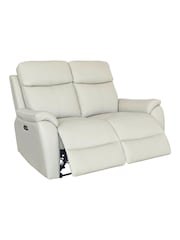 Aspire Furniture Light Grey Kingsmere 2 Seater Power Recliner Sofa - Image 2 of 4