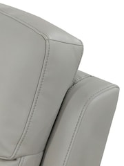 Aspire Furniture Light Grey Kingsmere 2 Seater Power Recliner Sofa - Image 5 of 7