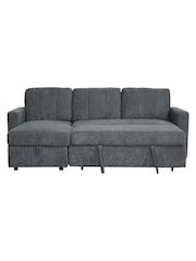 Aspire Furniture Charcoal Nexis Corner Storage Sofa Bed with Left Hand Chais Left - Image 3 of 5