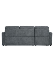 Aspire Furniture Charcoal Nexis Corner Storage Sofa Bed with Left Hand Chais Left - Image 4 of 5