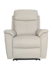Aspire Furniture Light Grey Kingsmere Power Recliner Armchair - Image 2 of 4