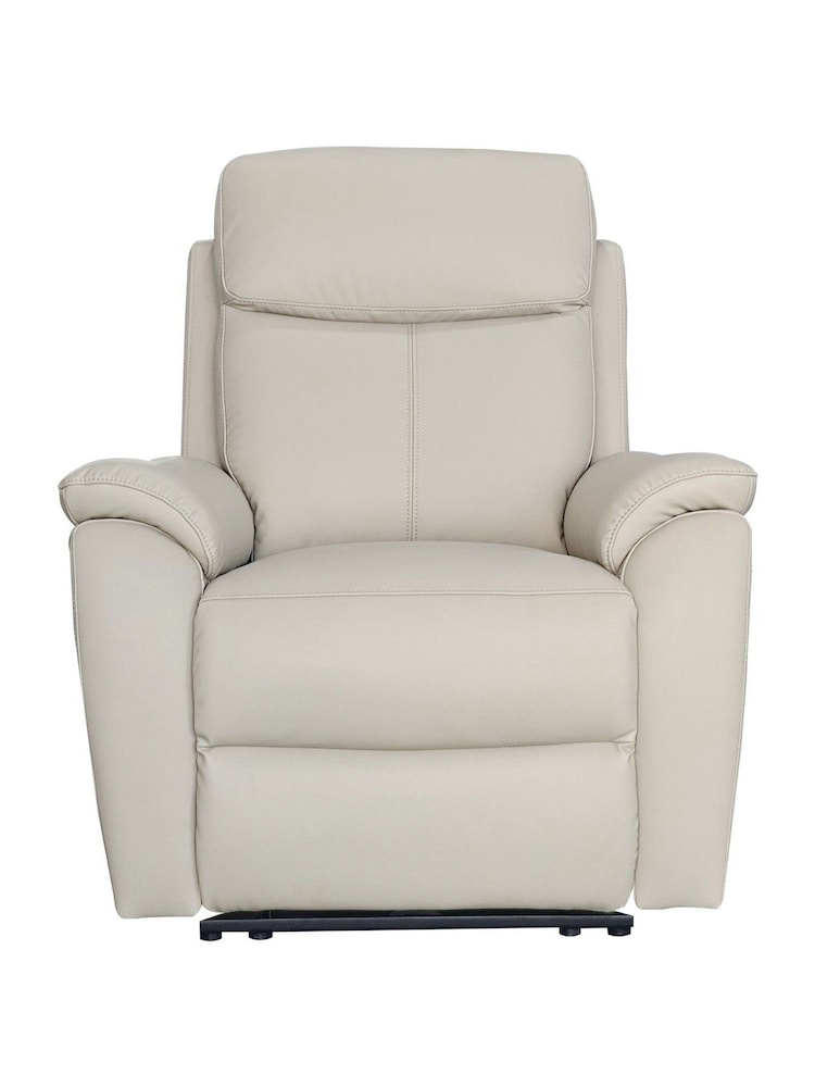 Aspire Furniture Light Grey Kingsmere Power Recliner Armchair - Image 2 of 4