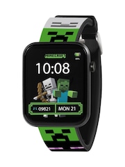 Peers Hardy Minecraft Green Printed Strap Smart Watch - Image 1 of 5