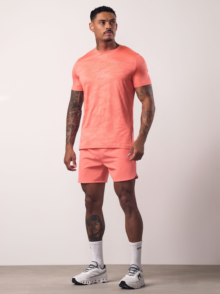 Gym King Pink Relentless Camo T-Shirt - Image 1 of 4
